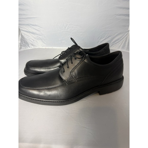 Rockport Other - Rockport Trutech Black Leather Leader 2 Apron Toe Oxford 15 W Men's
